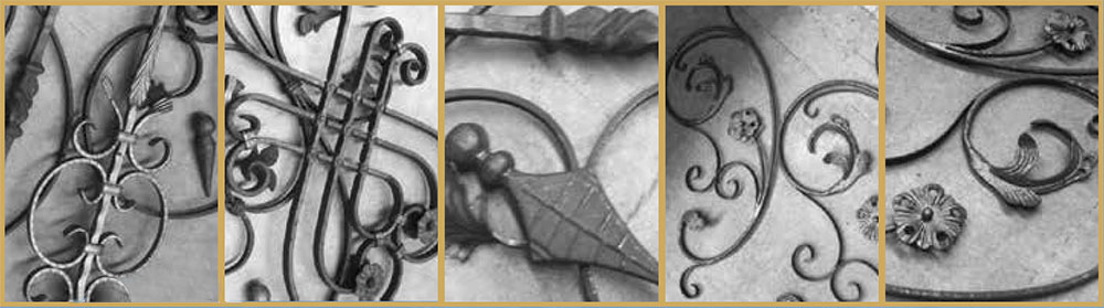 wrought iron components